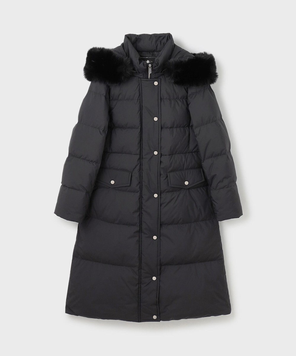 GRACE CONTINENTAL フードファーロングダウン 