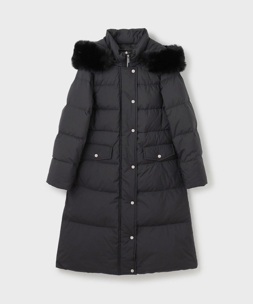 GRACE CONTINENTAL フードファーロングダウン