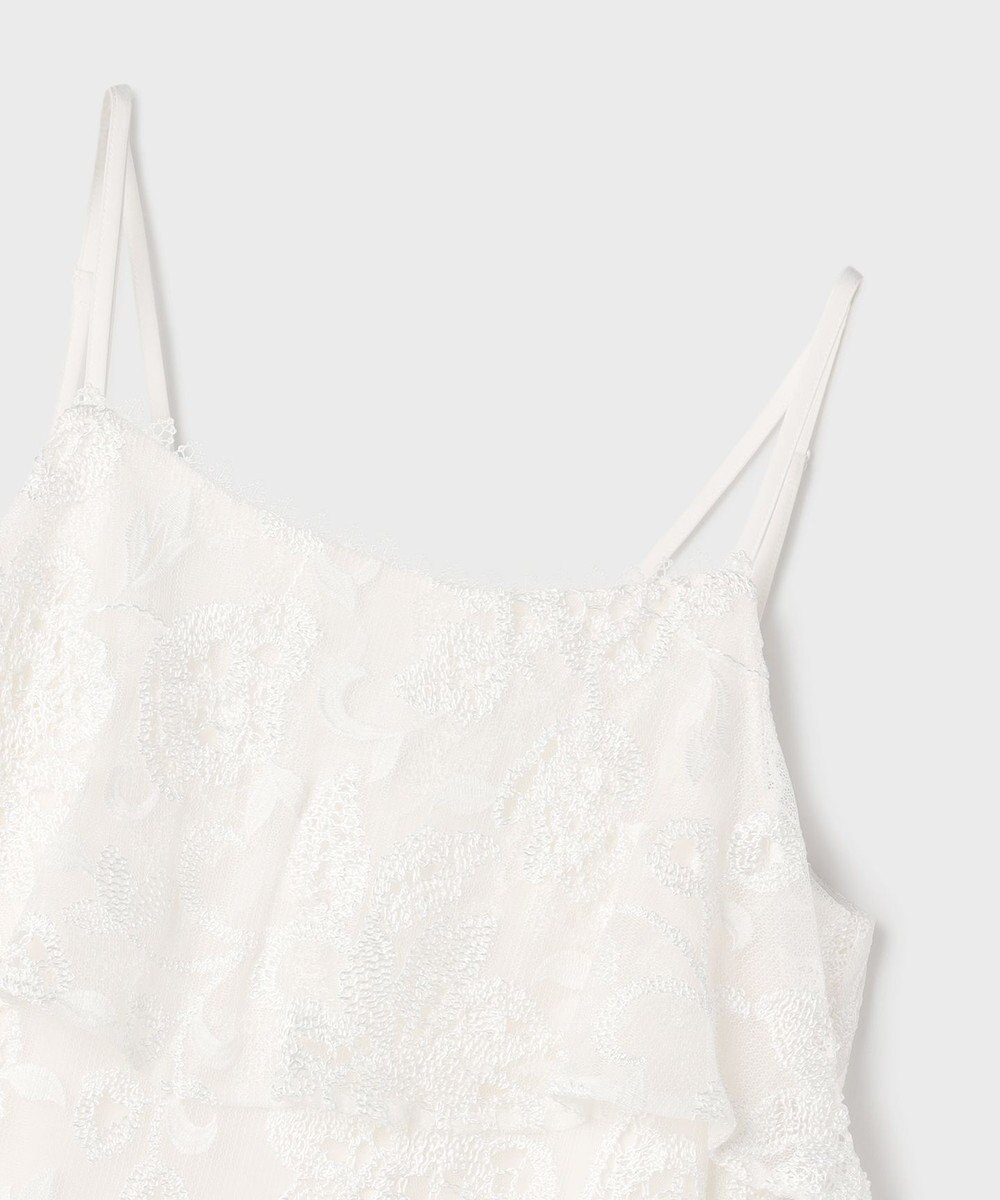 GRACE CONTINENTAL チュールレースロングワンピース 