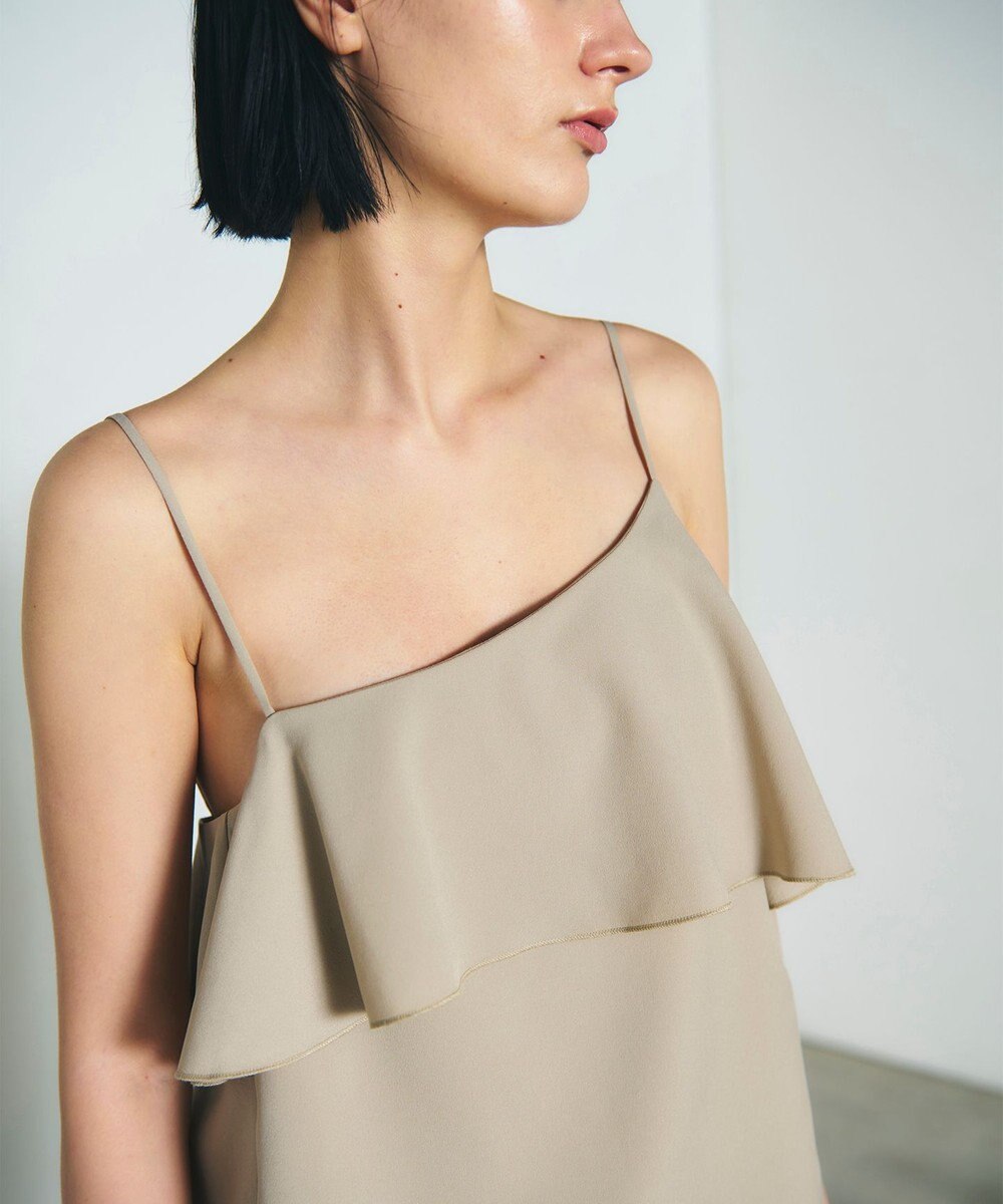 GRACE CONTINENTAL フリルキャミソール 