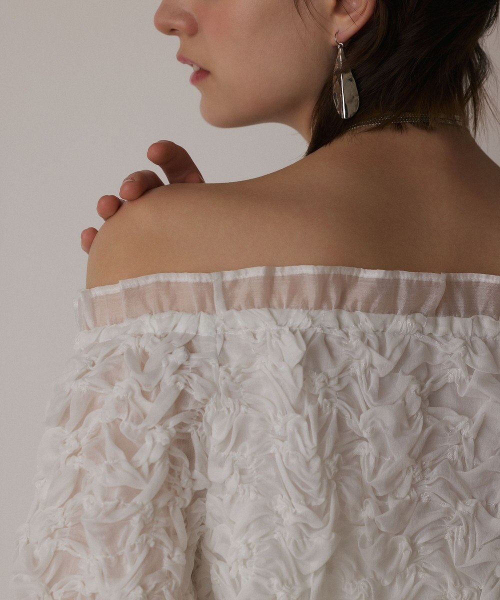 GRACE CONTINENTAL シャーリングトップ