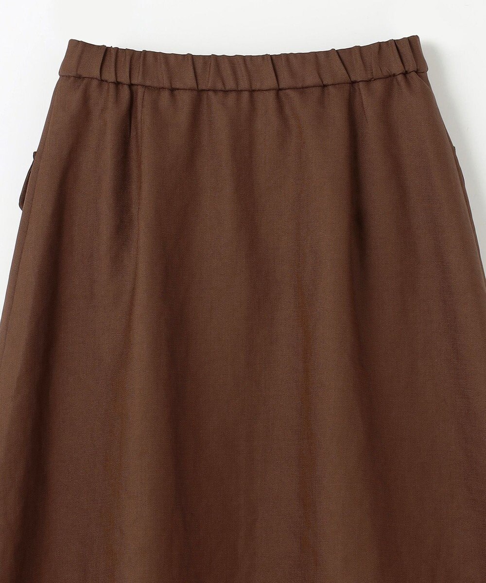 GRACE CONTINENTAL バイカラージップスカート 