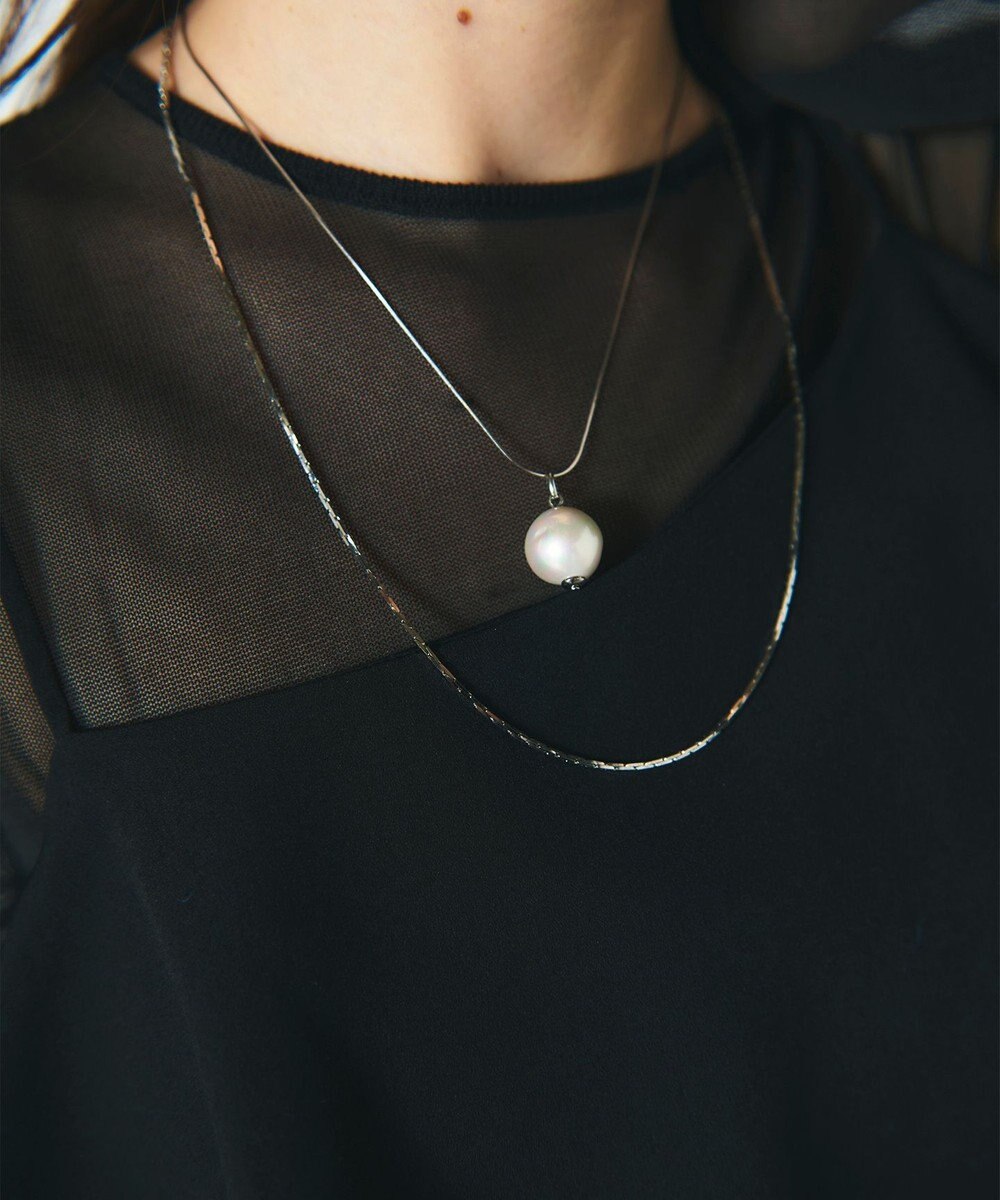 GRACE CONTINENTAL パールレイヤードネックレス 