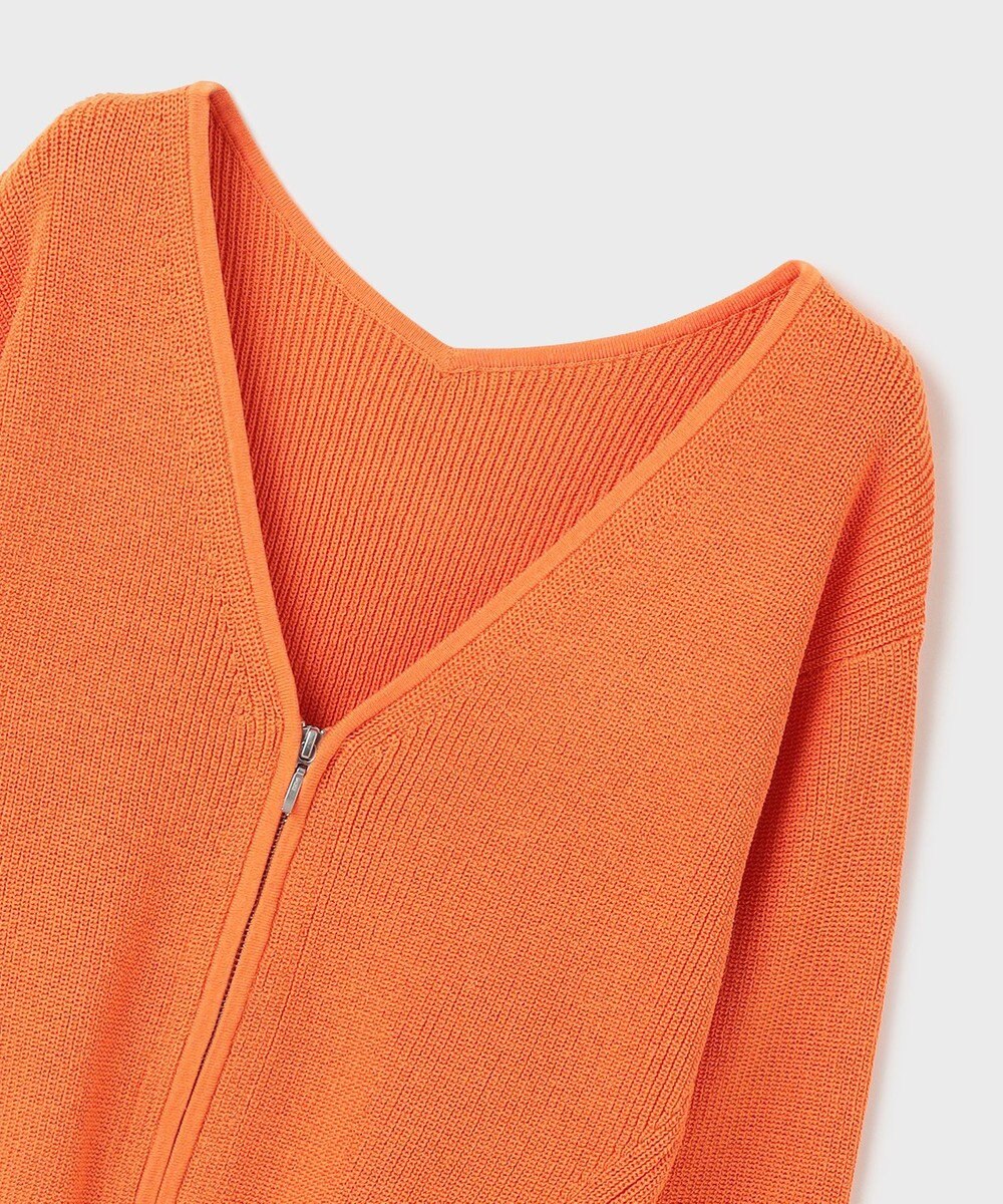 GRACE CONTINENTAL ハイゲージ畦ニットカーディガン