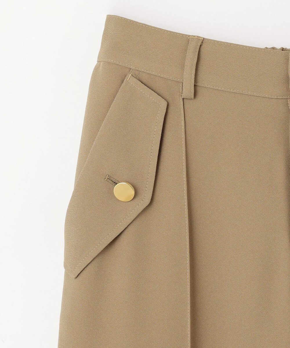 GRACE CONTINENTAL バックサテンカーゴパンツ 