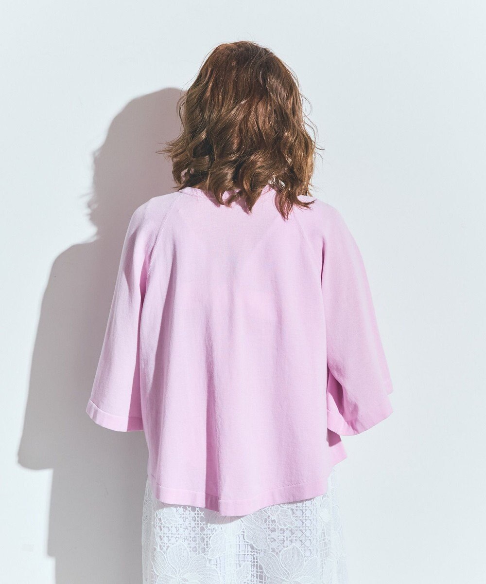 GRACE CONTINENTAL ハイツイストコットンカーディガン 