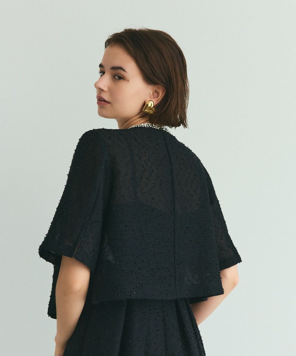 GRACE CONTINENTAL メッシュツイードジャケット 