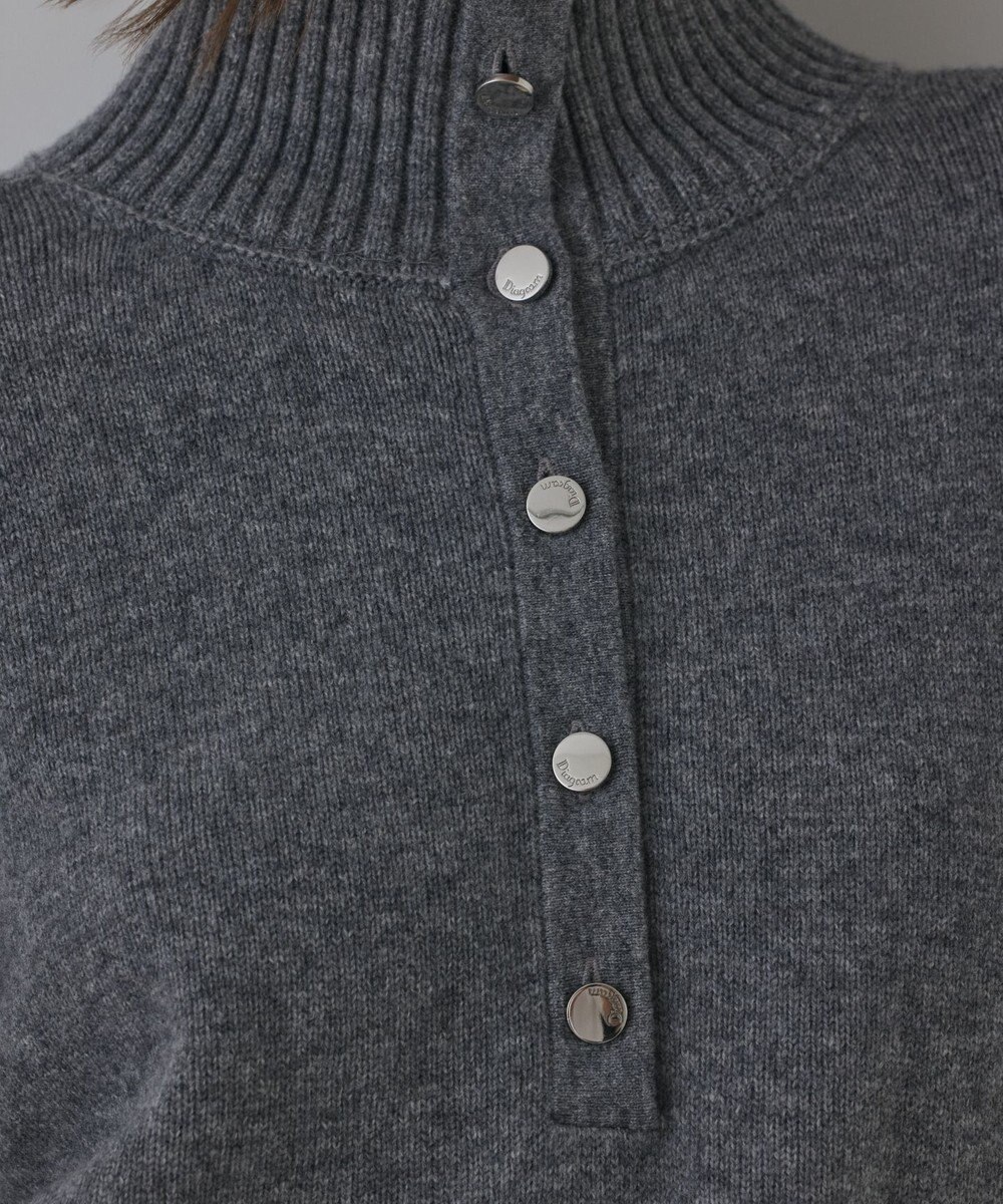 GRACE CONTINENTAL ウールオーバーニットトップ 