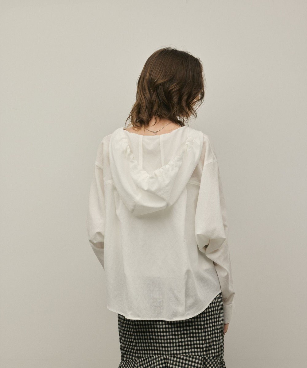 GRACE CONTINENTAL フードシャツ 