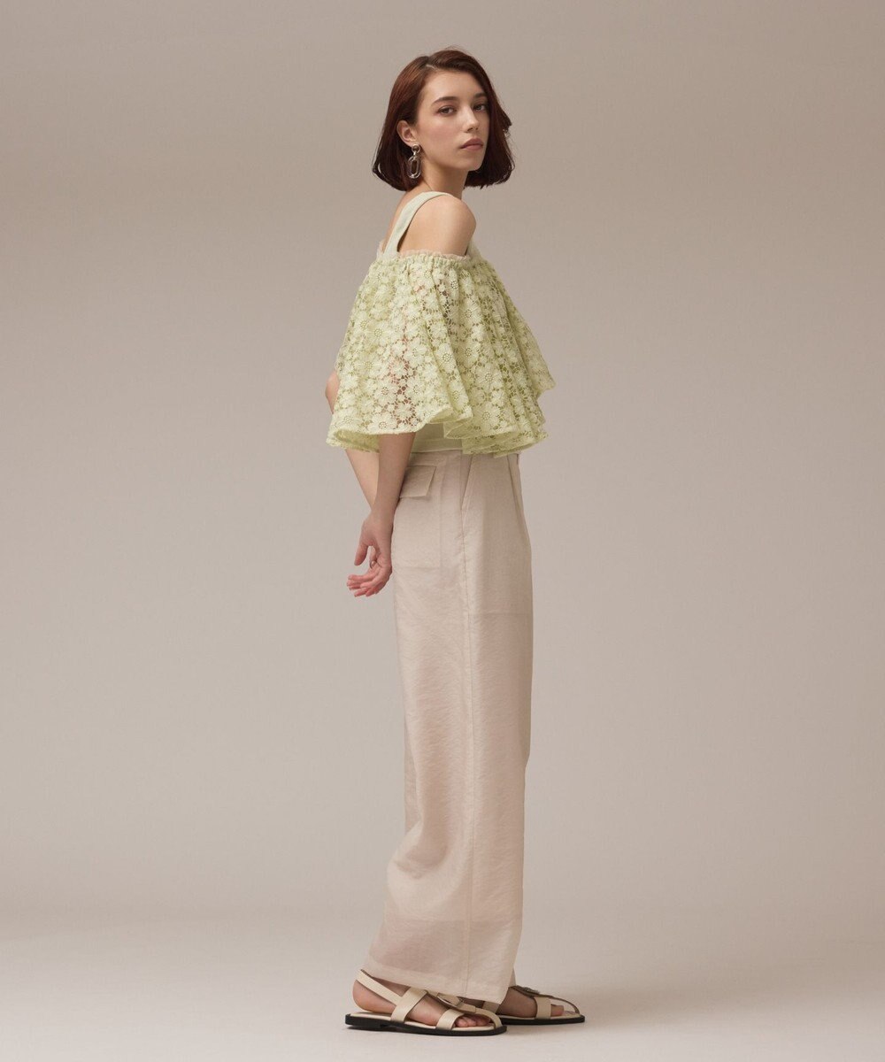 GRACE CONTINENTAL レースケープカットトップ