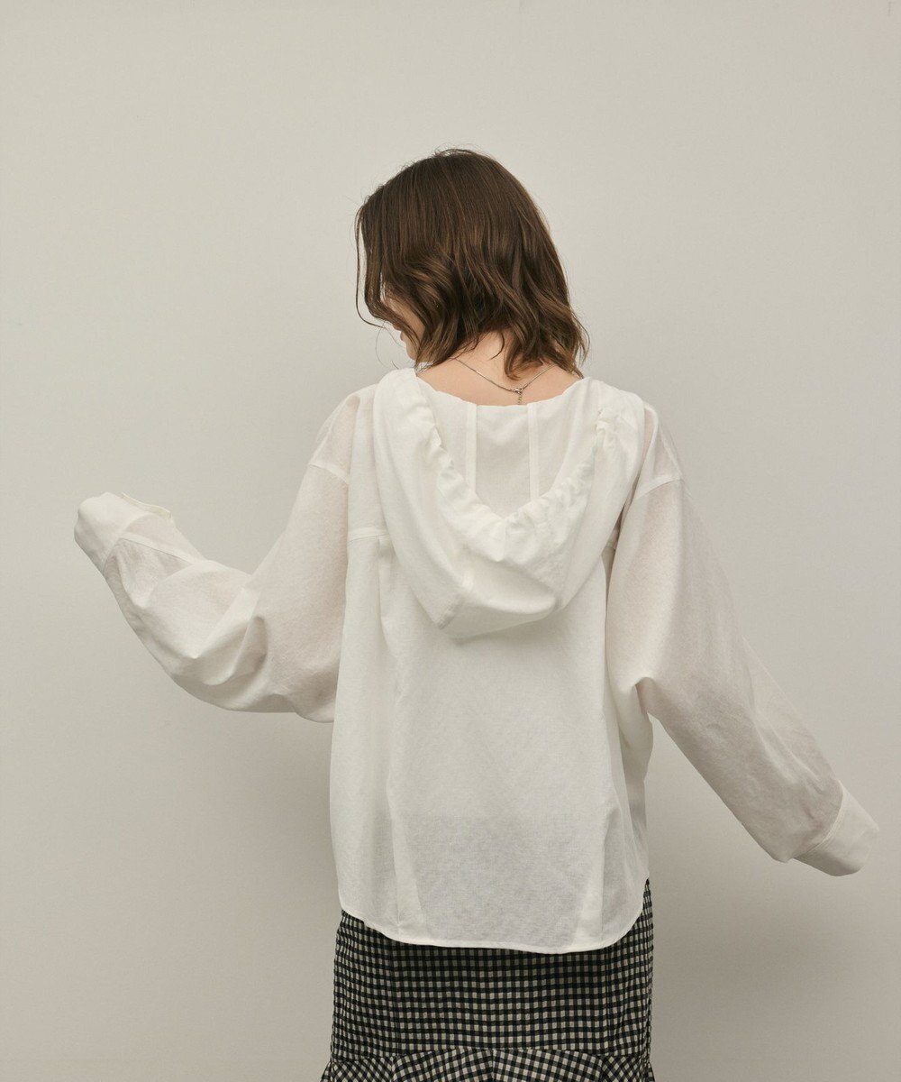 GRACE CONTINENTAL フードシャツ 