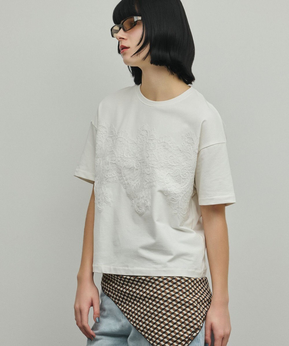 GRACE CONTINENTAL レースTシャツ 