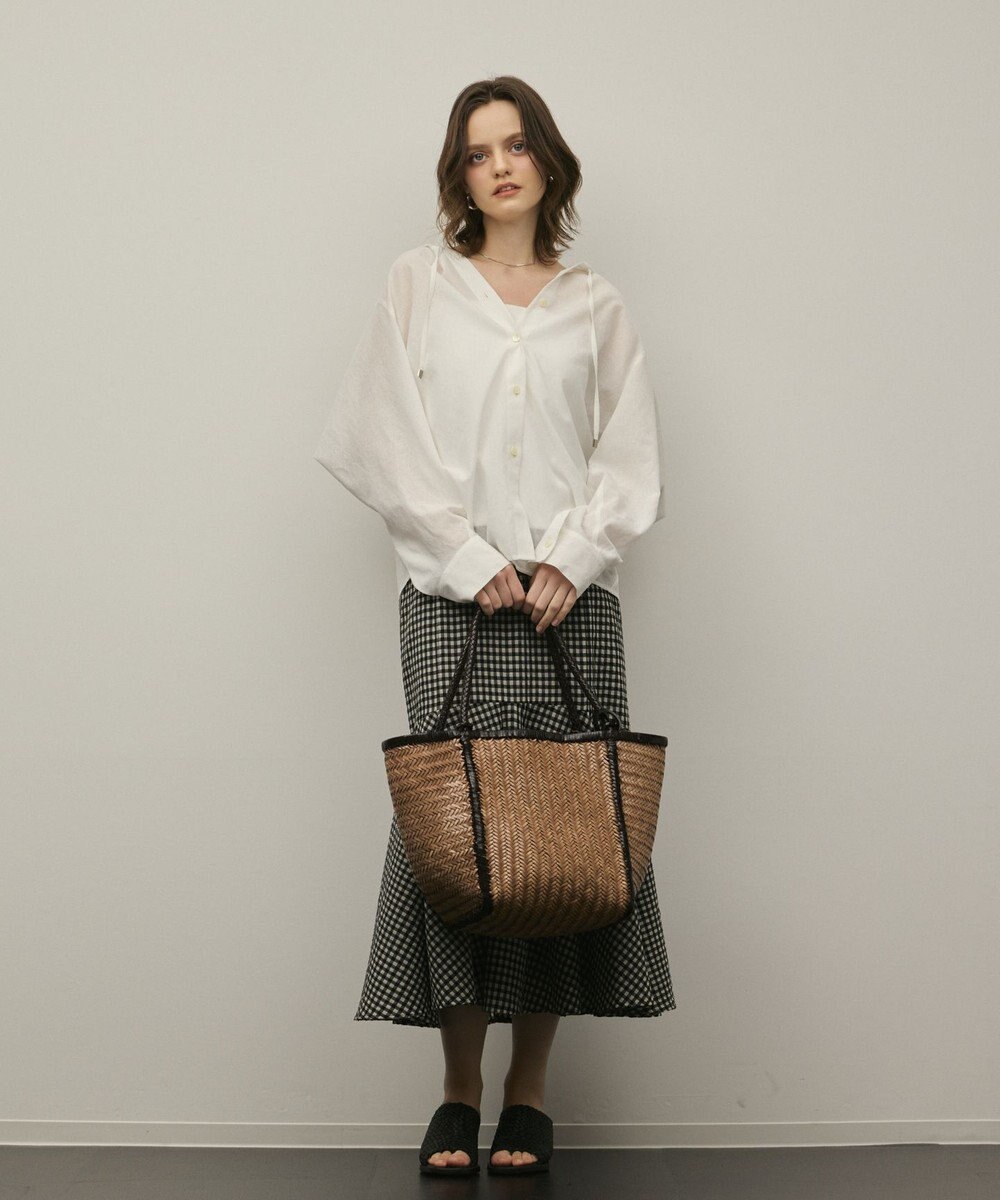 GRACE CONTINENTAL フードシャツ 