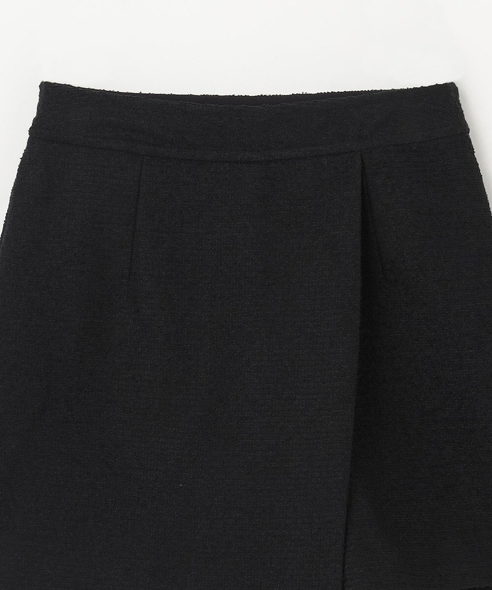 GRACE CONTINENTAL ツイードラップショートパンツ 