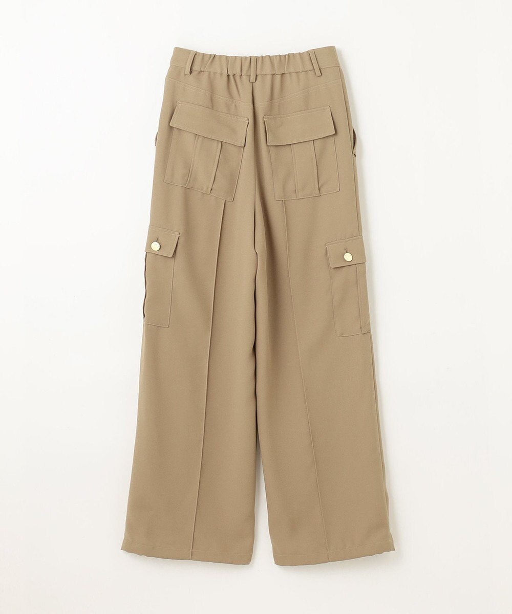 GRACE CONTINENTAL バックサテンカーゴパンツ