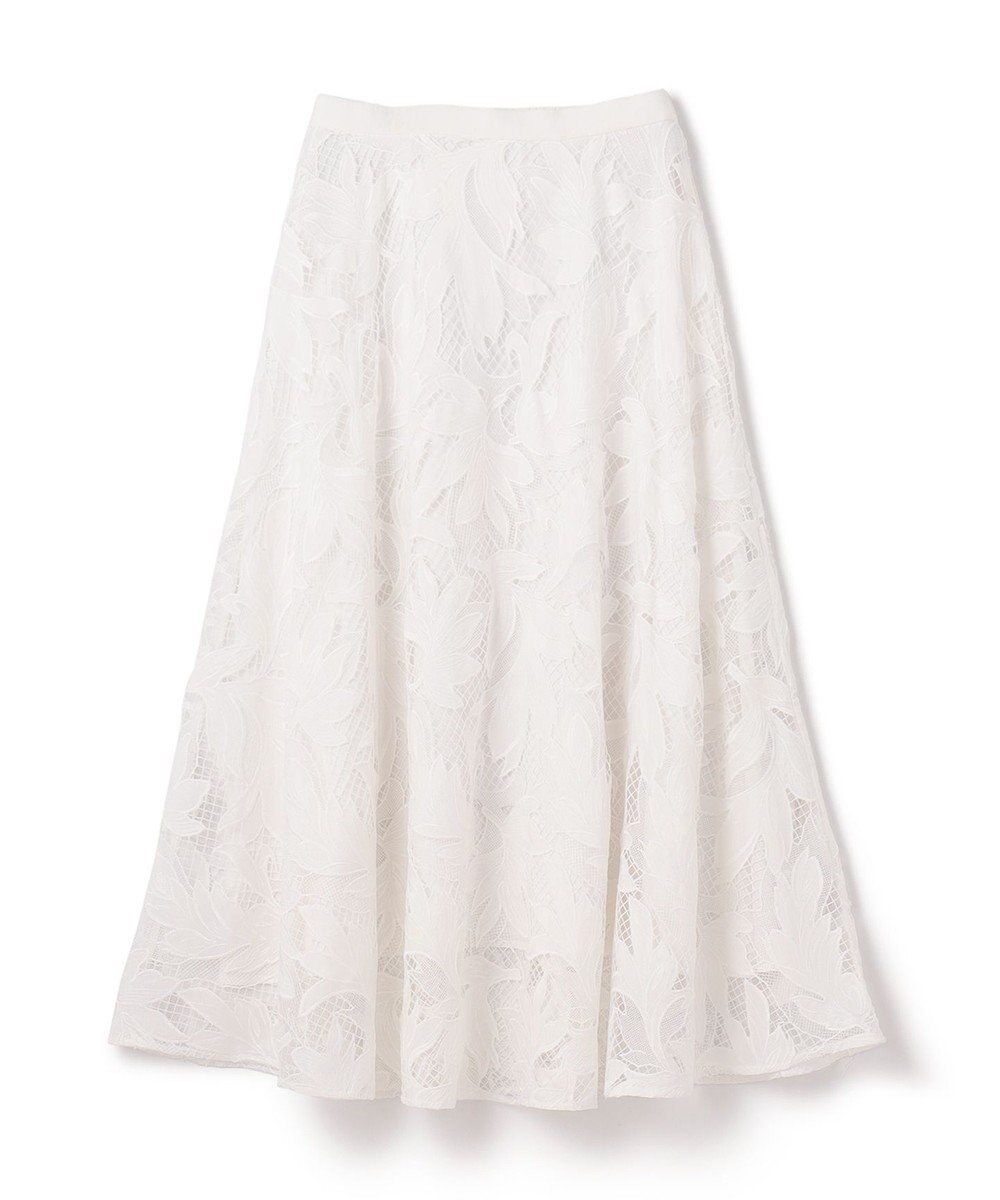 GRACE CONTINENTAL ケミカルリーフスカート 