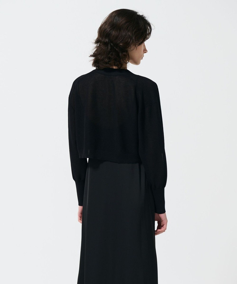 GRACE CONTINENTAL シアーカノコニットカーディガン 