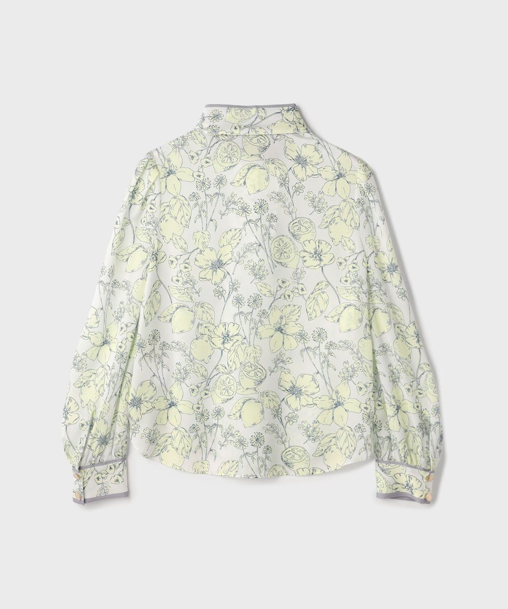 GRACE CONTINENTAL フルーツフラワープリントトップ 