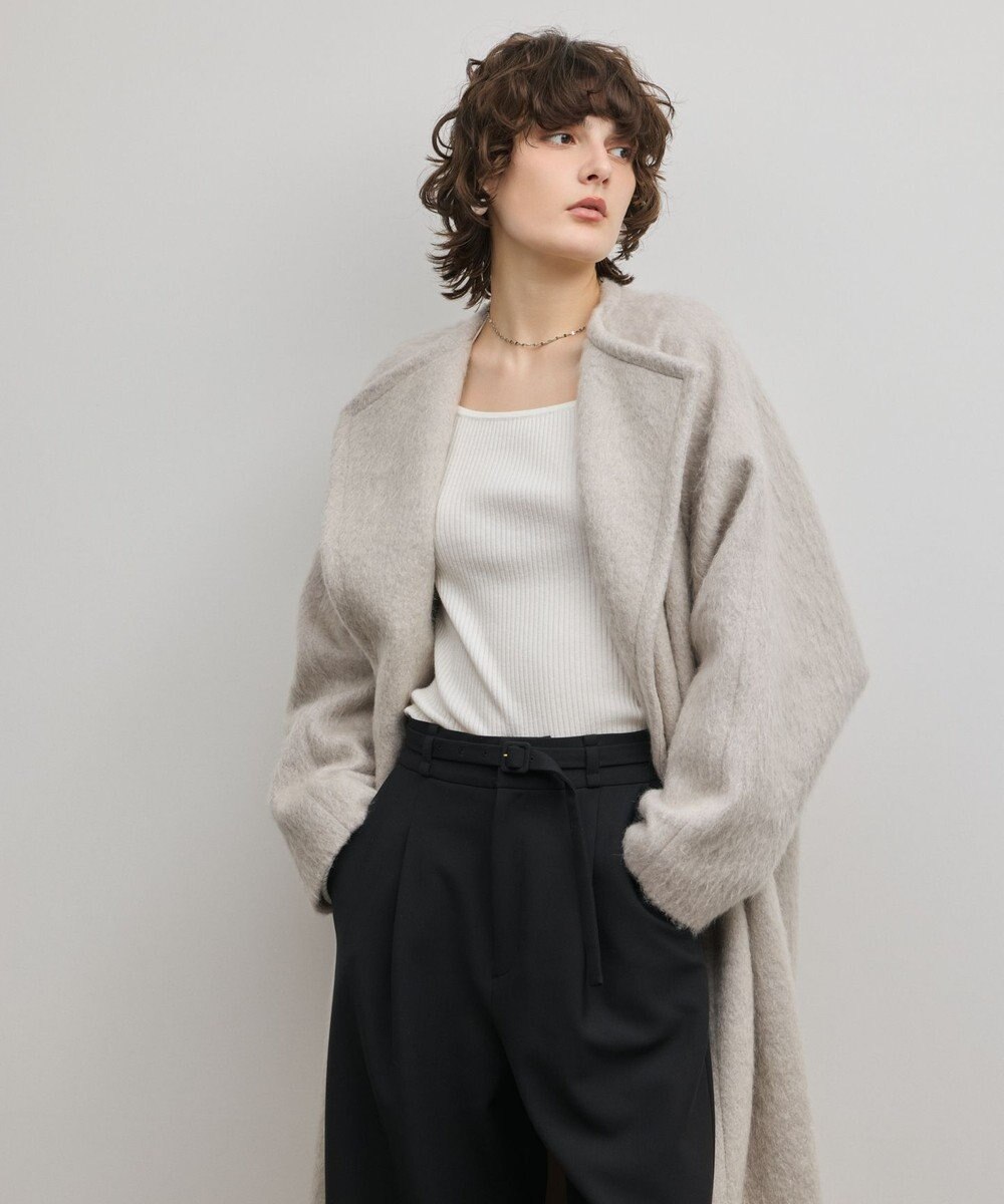 GRACE CONTINENTAL シャギードルマンコート 