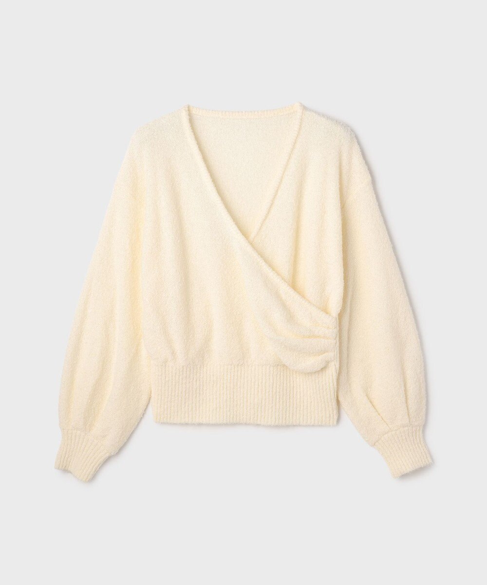 GRACE CONTINENTAL カシュクールニットトップ 