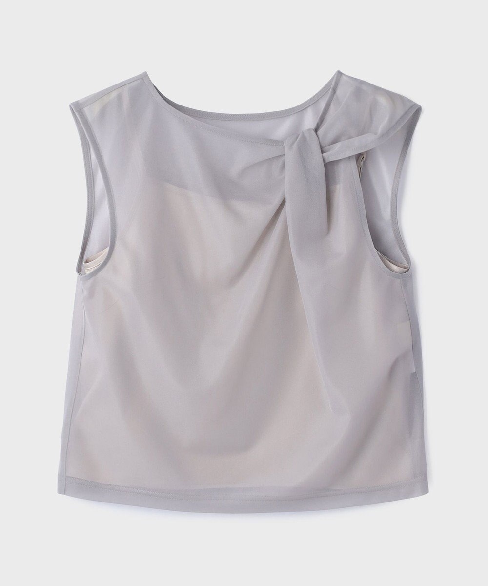 GRACE CONTINENTAL オーガンドレープトップ 