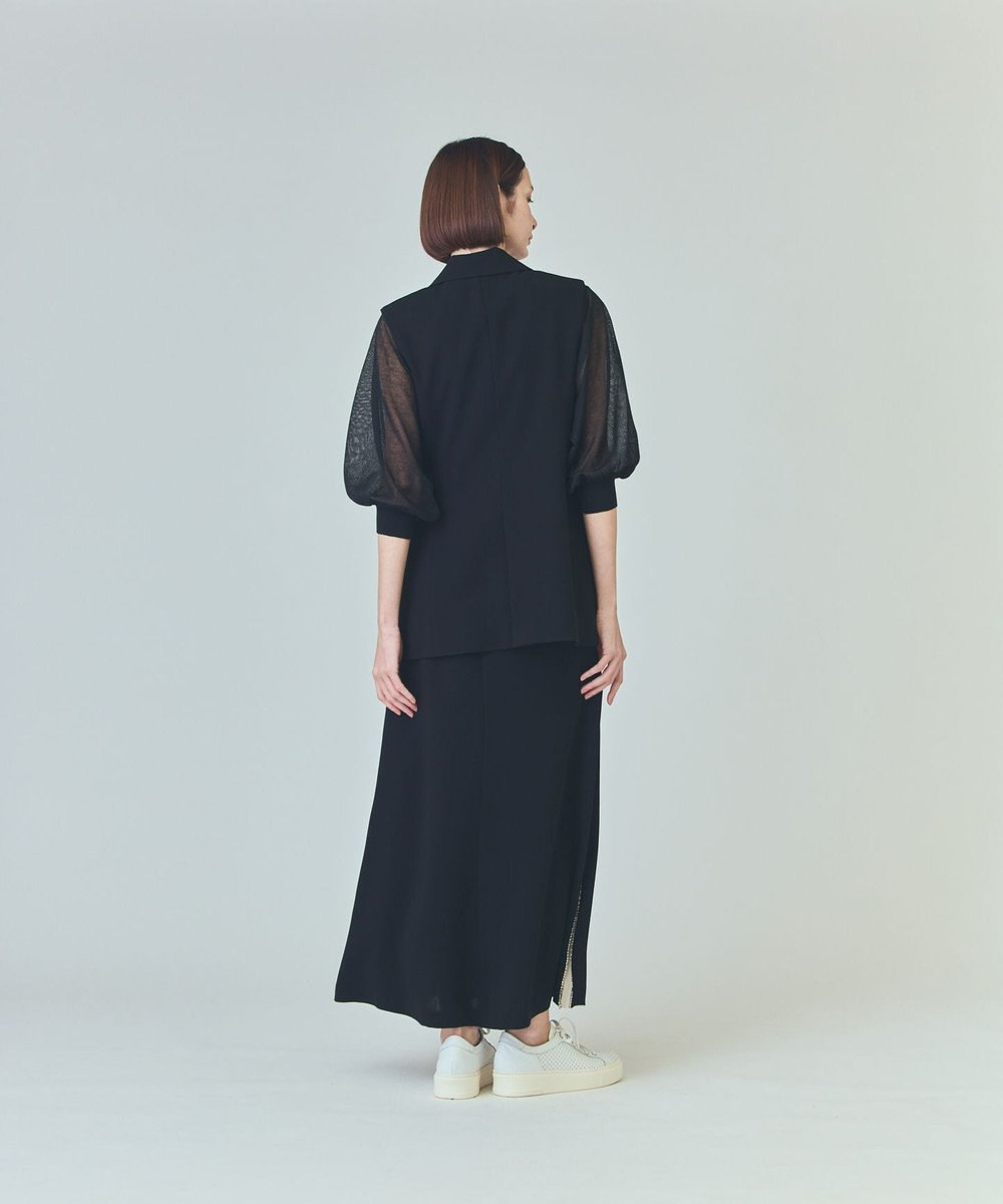 GRACE CONTINENTAL トリアセテーラードジレ