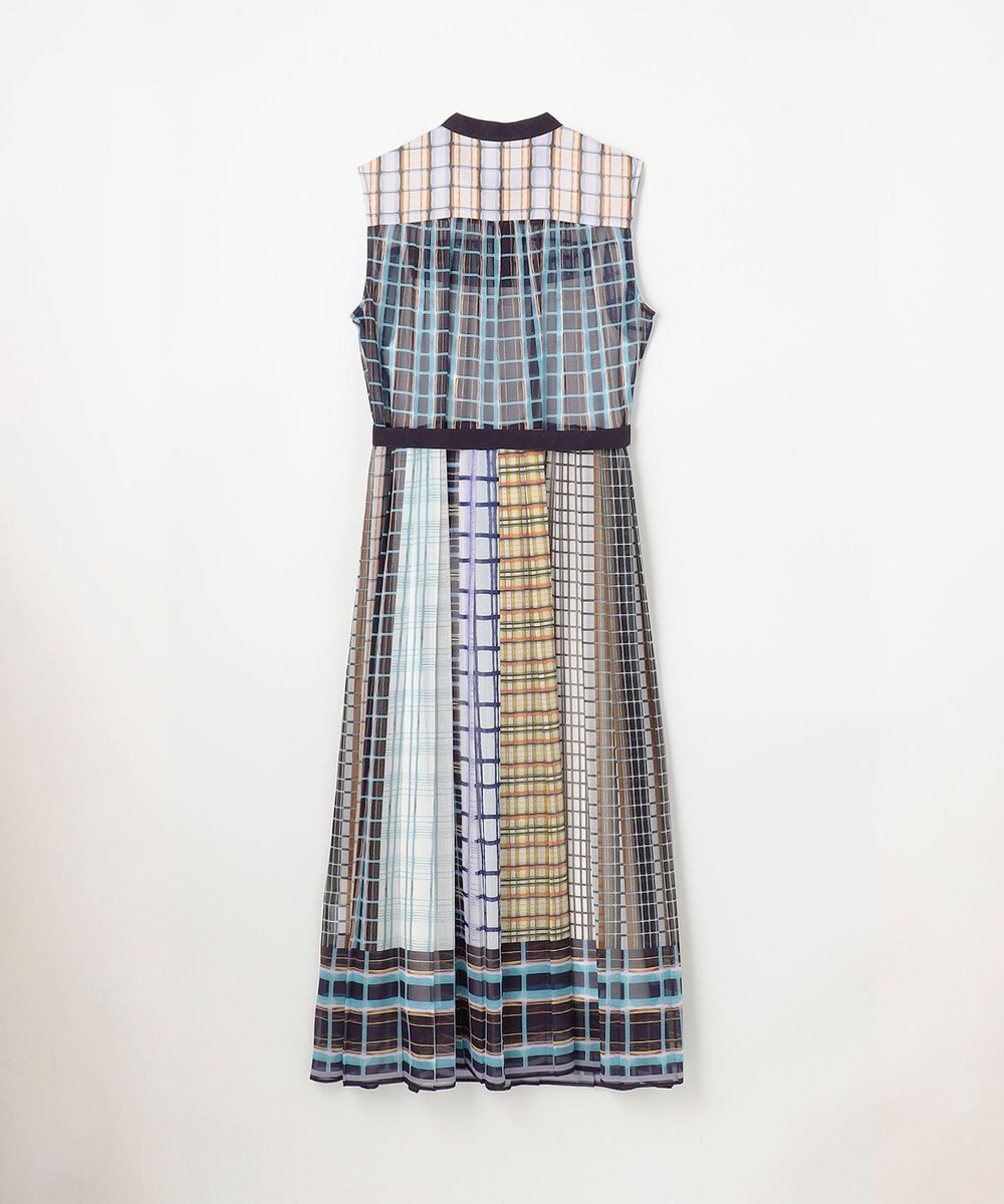 GRACE CONTINENTAL マルチチェックワンピース 