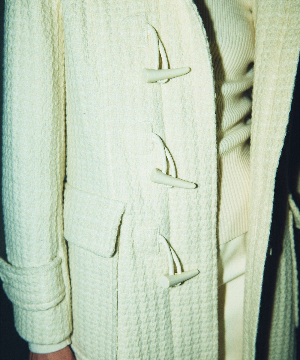 GRACE CONTINENTAL ファーフードダッフルコート