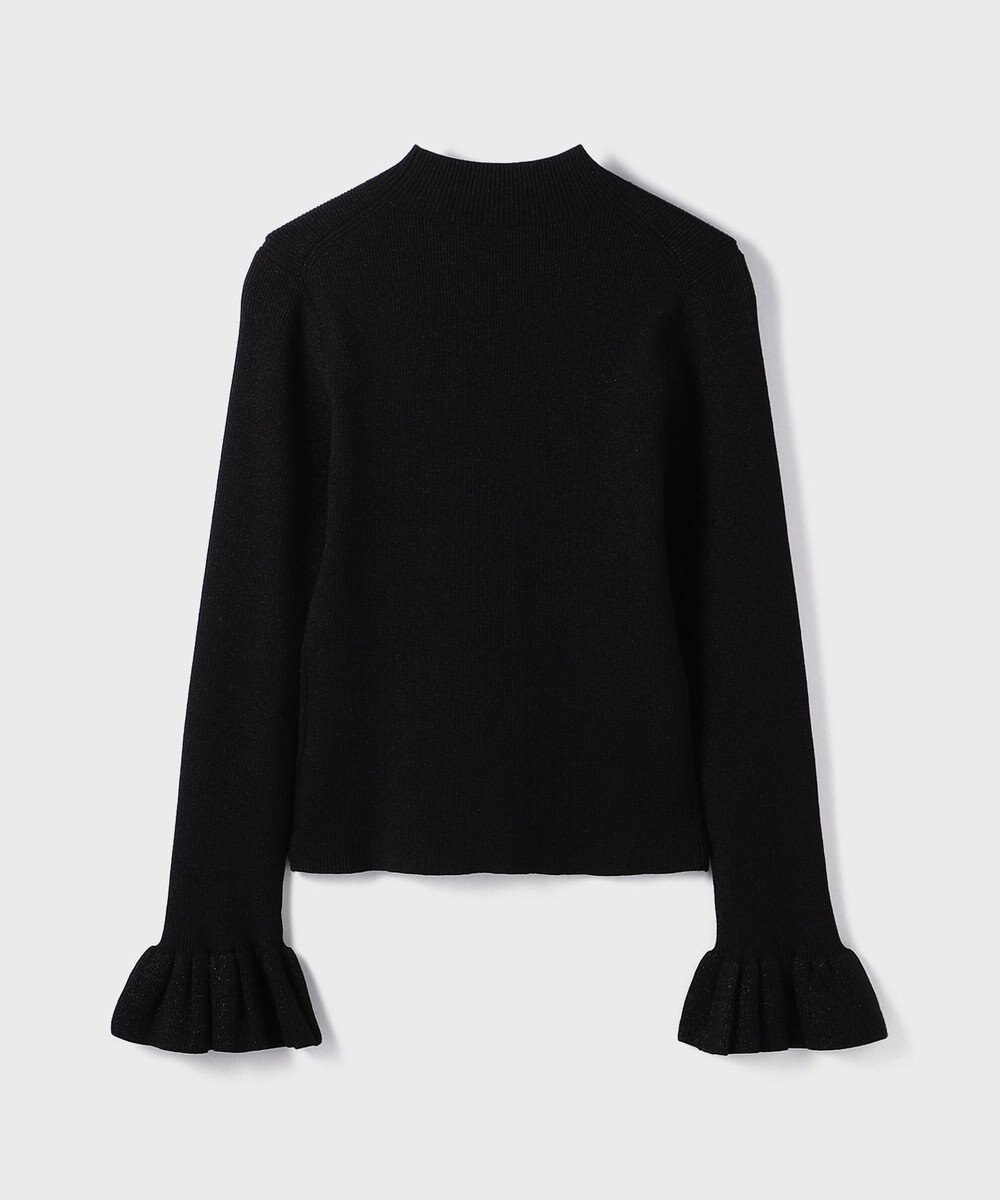 GRACE CONTINENTAL ラメリブニットトップ 