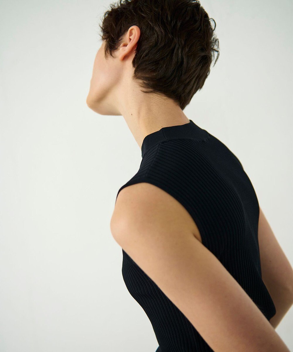 GRACE CONTINENTAL ハイネックリブニットトップ 