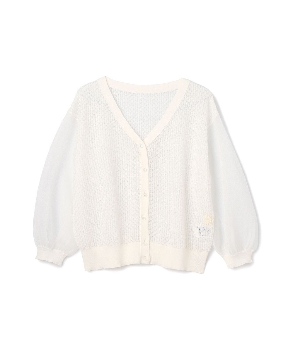 GRACE CONTINENTAL シアードルマンニットカーディガン 