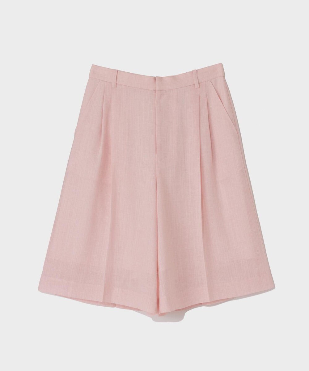 GRACE CONTINENTAL リネンライクシアーパンツ 