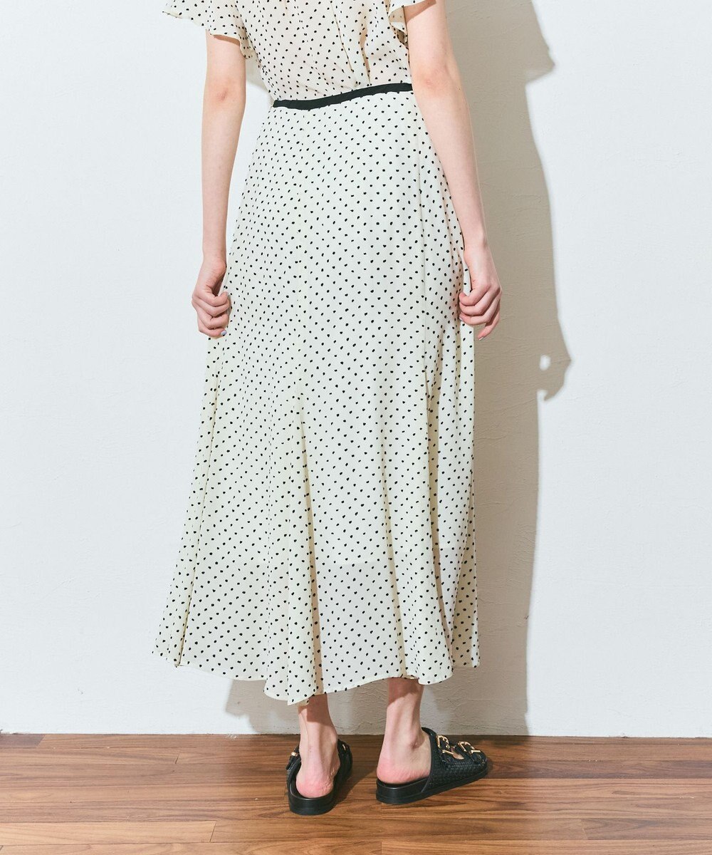 GRACE CONTINENTAL ドットジャガードスカート 