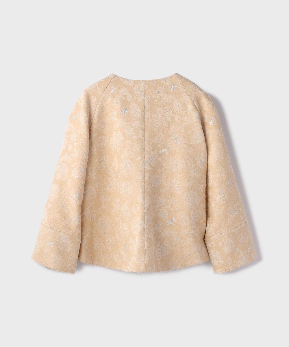 GRACE CONTINENTAL サラサジャガードケープジャケット 