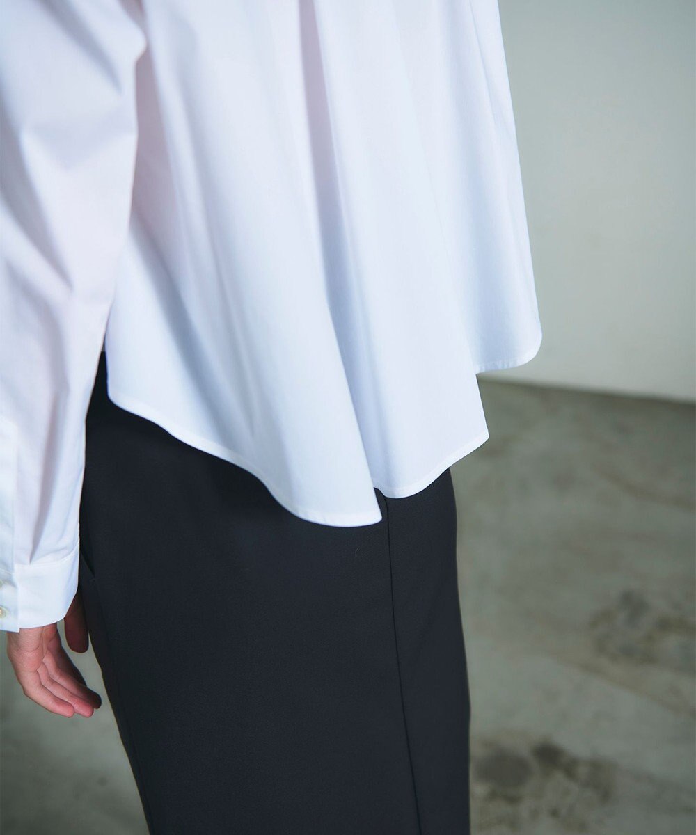 GRACE CONTINENTAL ビジューカラーシャツ 