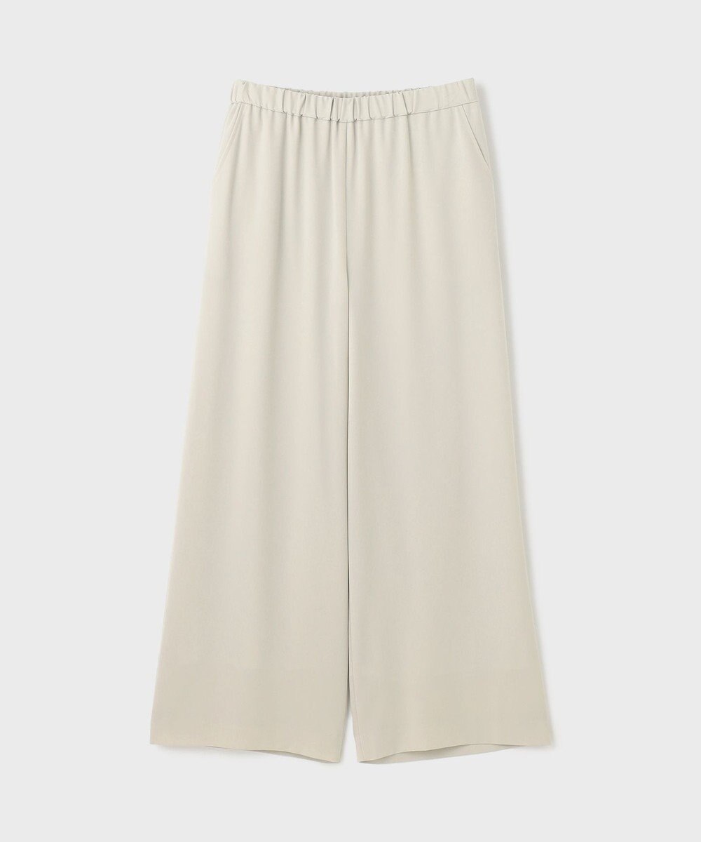 GRACE CONTINENTAL サテンワイドパンツ 
