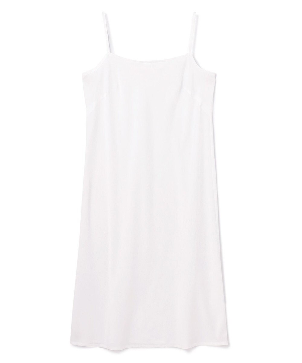 GRACE CONTINENTAL ストライプフラワー刺繍ワンピース 