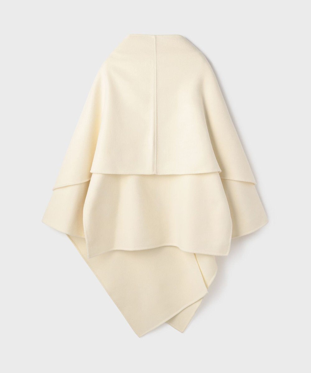 GRACE CONTINENTAL ストール付リバージップブルゾン 