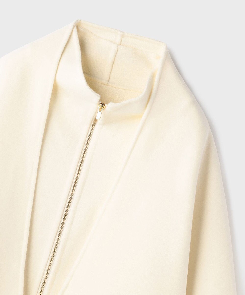 GRACE CONTINENTAL ストール付リバージップブルゾン 