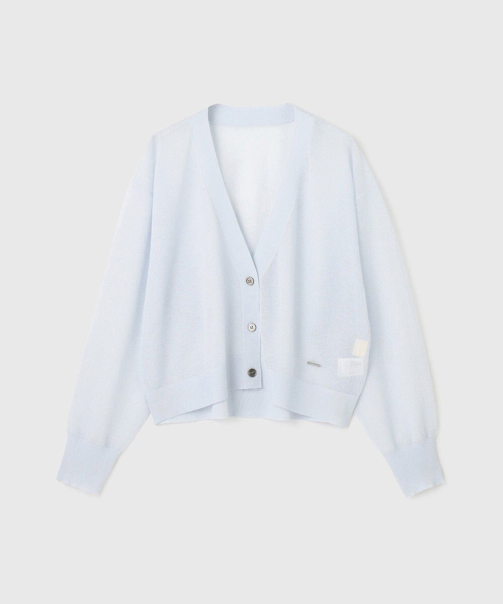 GRACE CONTINENTAL シアージョーゼットカーディガン