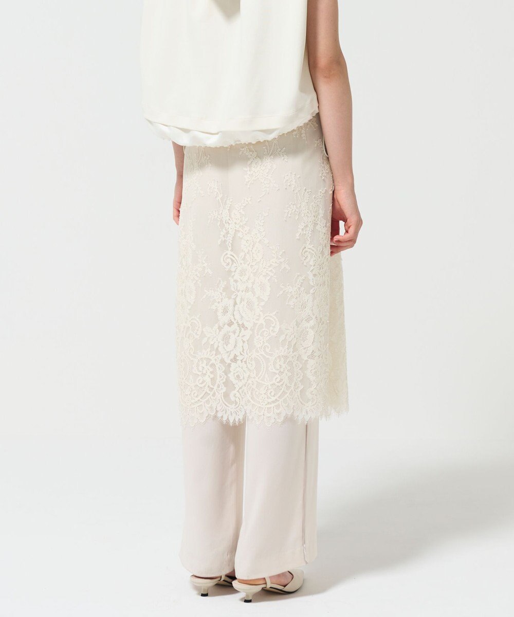 GRACE CONTINENTAL レースオーバースカート 