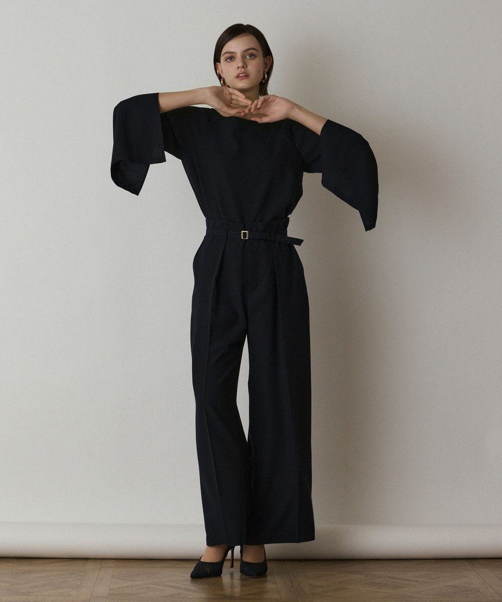 GRACE CONTINENTAL ハイウエストワイドパンツ
