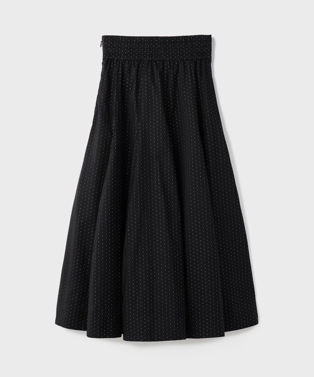 GRACE CONTINENTAL ラメドットタフタジャガードスカート 