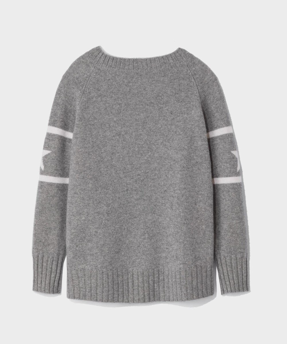 GRACE CONTINENTAL カシミヤレタードトップ