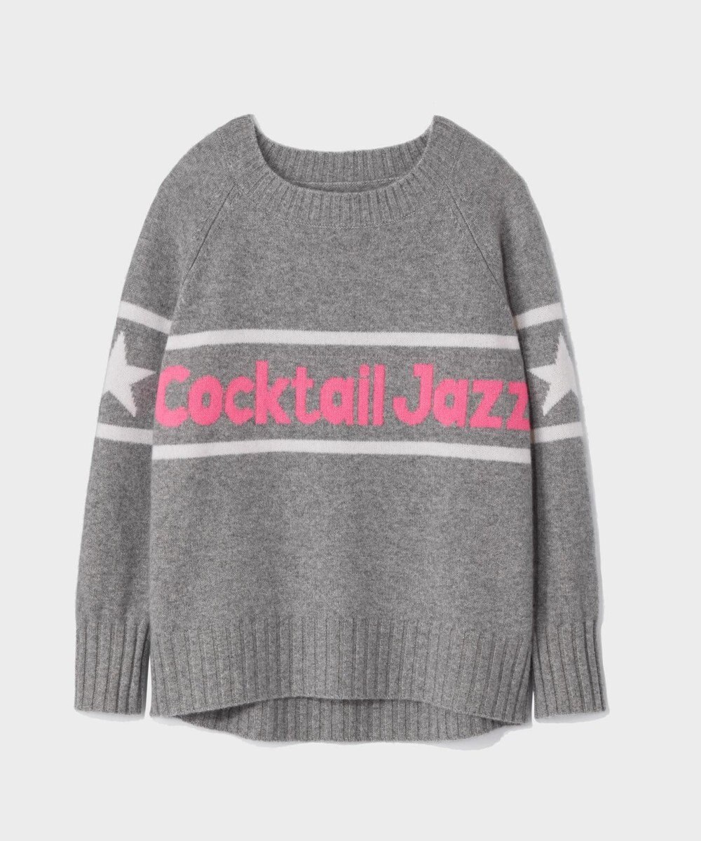 GRACE CONTINENTAL カシミヤレタードトップ 