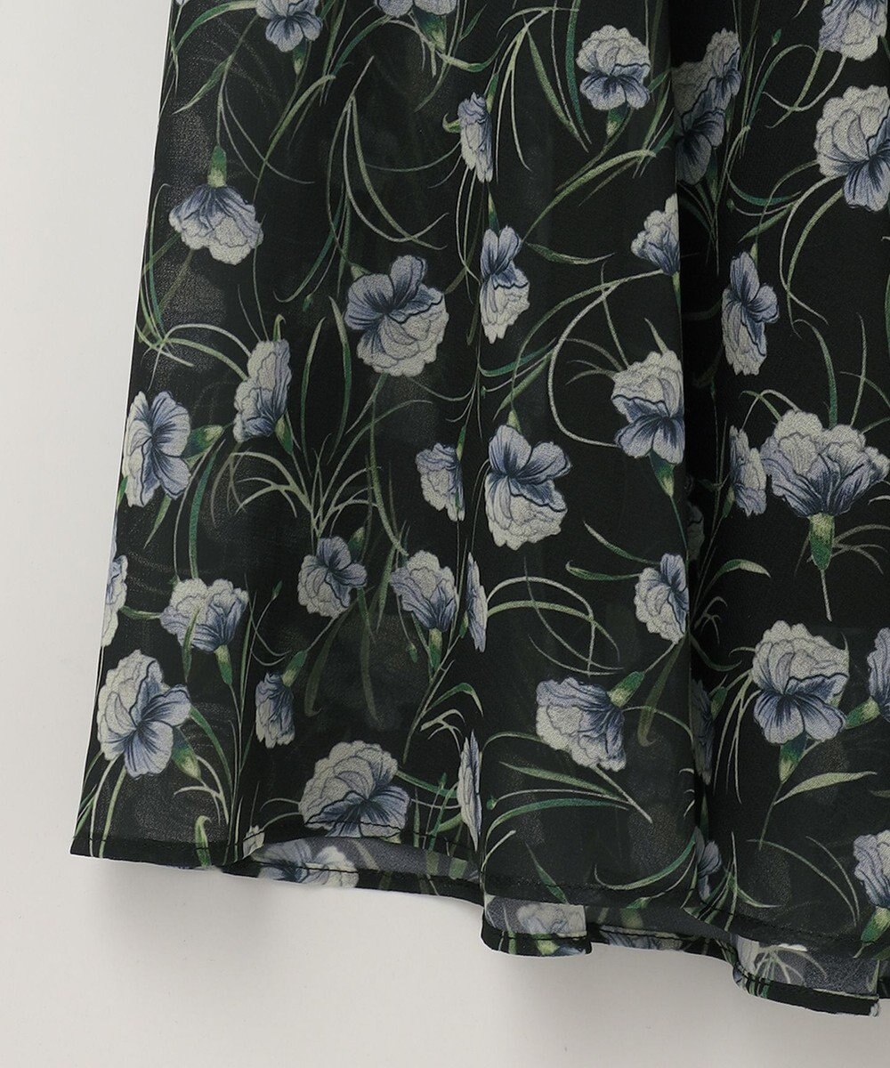 GRACE CONTINENTAL スモールフラワーマーメイドスカート