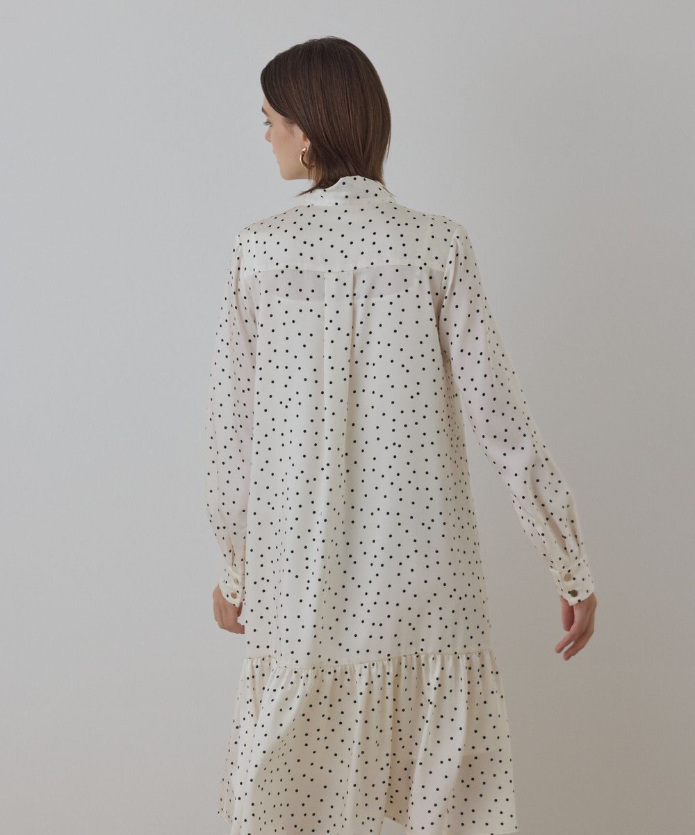 GRACE CONTINENTAL ランダムドットボウタイワンピース 