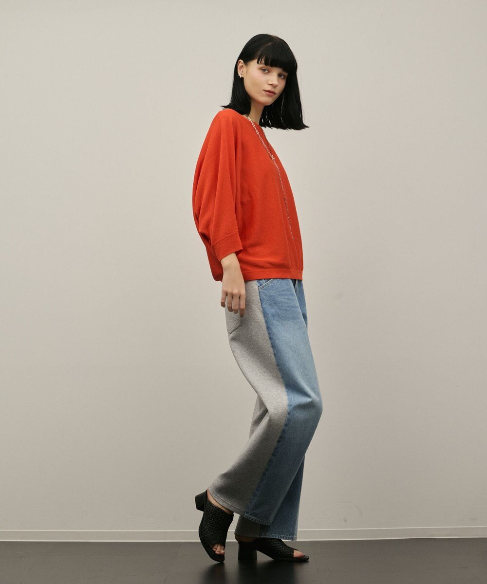 GRACE CONTINENTAL ドルマンニットトップ 