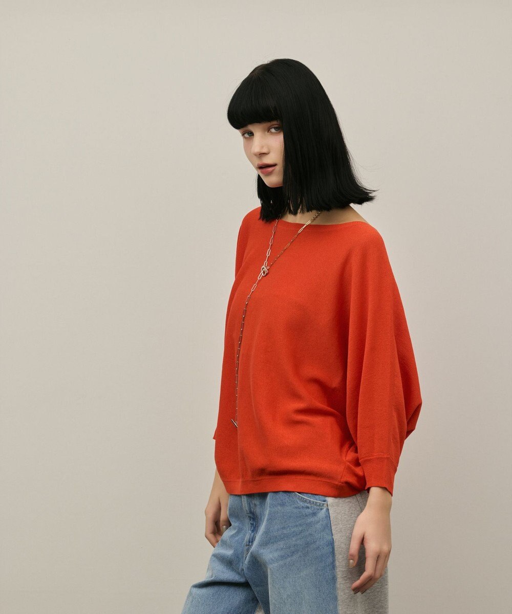 GRACE CONTINENTAL ドルマンニットトップ 