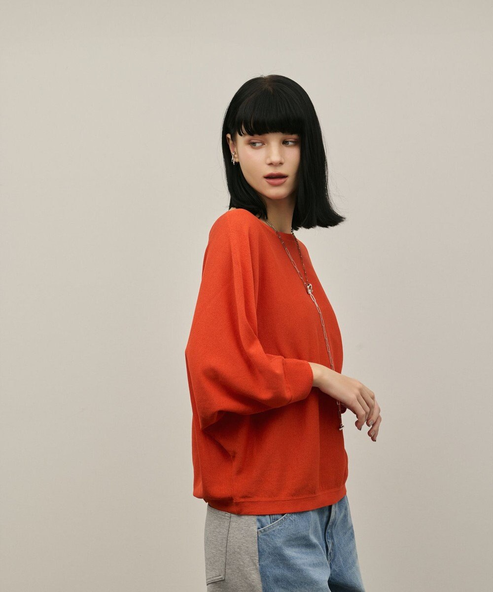 GRACE CONTINENTAL ドルマンニットトップ 